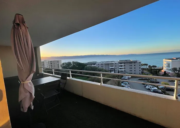 Bagnu Di Sole - Sur La Route Des Iles Sanguinaires Adorable T2 Vue Lägenhet Ajaccio (Corsica)